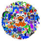 50kpl roblox rainbow friends Graffiti Stickers Laptop Skateboard hinta ja tiedot | Koristeet ja tarrat | hobbyhall.fi