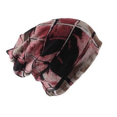 -10 8 väriä Vintage Raidallinen Naisten Lämmin Pipo Top Muoti Lay Casual Talvihattu Hip-Hop Cap Gorro Girl Touca Ale hinta ja tiedot | Naisten päähineet | hobbyhall.fi