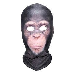 (MXX-03) 3D Eläin Orangutan Simpanssi Raivoisa Hauska Balaclava Pipot lämpövilla Fleece Talvilämmitin koko kasvonaamion päällyskorkki hinta ja tiedot | Naisten päähineet | hobbyhall.fi