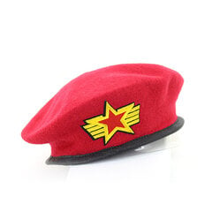 (60cm Punainen5) Korkealaatuiset villabaretit Muoti Army Cap Star Emblem Sailor Dance Performance Hattu Trilby Chapeau Miehille Naisille Unisex hinta ja tiedot | Naisten päähineet | hobbyhall.fi