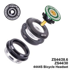 (4444S GREEN) MTB polkupyörä 4444S kuulokkeet 44mm ZS44 1-1/8" 28,6mm suora putki Fork Mountain Road Pyörän runko matalaprofiilinen puoliintegroitu hinta ja tiedot | Naisten päähineet | hobbyhall.fi