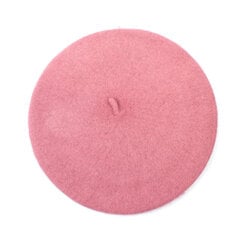 (Vaaleanpunainen)Naisten baskerihattu Muoti Lämmin villabaretit naisille Candy Color Cashmere Plain French Artist Barettihatut tytöille GS102D hinta ja tiedot | Naisten päähineet | hobbyhall.fi