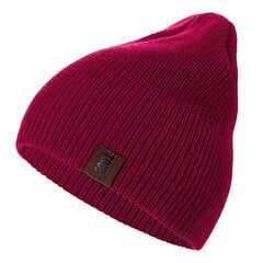 (tummanpunainen) Korkealaatuiset 7 väriä PU Letter True Casual Pipot miehille Naiset Tyttö Poika Neulottu talvihattu Solid Hip-hop Skullies Unisex Cap hinta ja tiedot | Naisten päähineet | hobbyhall.fi