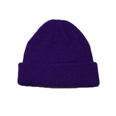 (Purppura)Miehet Naiset Neulottu Hattu Pipo Skullcap Sailor Cap Cuff Brimless Retro Navy Style Unisex HipHop Elastinen Lämmin Talvi Ski Pipo hinta ja tiedot | Naisten päähineet | hobbyhall.fi