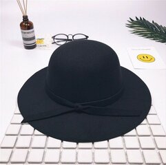 (Musta)2024 Vauvan kesätarvikkeet Sweet Girls Kids Bowknot Hat Bowler Beach Auringonsuojat Lippalakit Konepelti Taaperoiden valokuvausrekvisiitta 2-8T hinta ja tiedot | Naisten päähineet | hobbyhall.fi