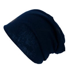 (One SizeNavy Blue)Kevät Naiset Miesten Unisex-neulottu talvilakki Rento Pipot Yksiväriset Hip-hop Snap Slouch Skullies -Hippihattu Gorro hinta ja tiedot | Naisten päähineet | hobbyhall.fi