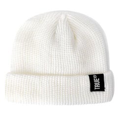 (valkoinen)Letter True Unisex 10 väriä Sailor Fishermans Winter Pipo Hattu Ribbed Neulottu Meloni Lippalakki Solid Skullcap Baggy Retro Ski Hat hinta ja tiedot | Naisten päähineet | hobbyhall.fi