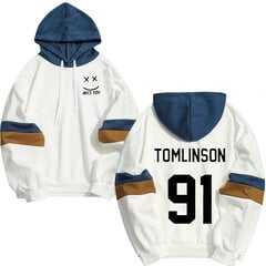 (2 sinistä-XXL) kevätsyksyn Louis Tomlinson One Direction -hupparit hinta ja tiedot | Miesten puserot ja hupparit | hobbyhall.fi