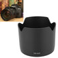 EW-83F muovinen musta kameran kiinnityssuoja sopii Canon EF 24-70MM F/2.8L USM -objektiiville hinta ja tiedot | Toimistotarvikkeet | hobbyhall.fi