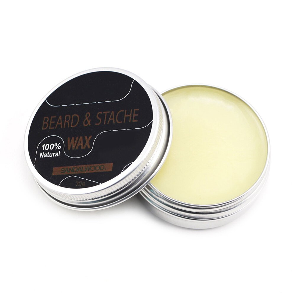 Natural Beard Care Balm Organic Kosteuttava Parta Hoitoaine Vaha Santelipuu 30g hinta ja tiedot | Manikyyri- ja pedikyyritarvikkeet | hobbyhall.fi