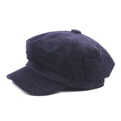 (Navy)BUTTERMERE vakosametti Newsboy lippis naisille Coffee Vintage Hattu naisille Syksy Talvi merkki Naisten Maalari Kahdeksankulmainen lippalakki hinta ja tiedot | Naisten päähineet | hobbyhall.fi