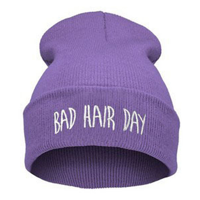 (Purppura)Uusi Muoti Unisex Naiset Miehet Talvi Huono Hiukset Päivä Neule Pipot Hattu Neulo Hip Hop Urheilu Lämmin Ski Cap hinta ja tiedot | Naisten päähineet | hobbyhall.fi