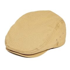 (59 cmKhaki) Summer Airhole Flat Cap Miesten Puuvilla Kuljettajan Hattu Newsboy Caps 826 hinta ja tiedot | Naisten päähineet | hobbyhall.fi