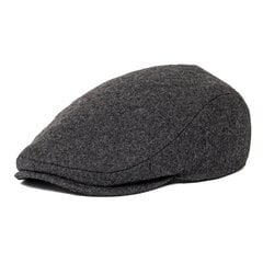 (60cmGrey) Newsboy Caps Miesten Villasekoite Flat Cap 8 Panel Lämmin Hattu Ajohattu Gastby Ivy Lippikset Miesten Vintage British Baretille hinta ja tiedot | Naisten päähineet | hobbyhall.fi