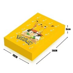 Pokemon-hahmo 2024 seikkailuskandaali Xmas hinta ja tiedot | Kalenterit ja muistikirjat | hobbyhall.fi