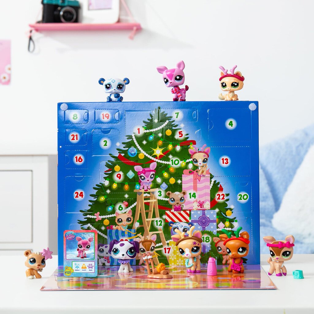 Joulukalenteri Littlest Pet Shop 2024 hinta ja tiedot | Tyttöjen lelut | hobbyhall.fi