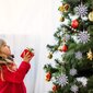 36 pakkausta muovisia valkoisia lumihiutalekoristeita Joulun talvikoristeita Riippuvia lumihiutalekoristeita Winter Wonderland -joulukuuseen Valkoinen hinta ja tiedot | Koristeet ja tarrat | hobbyhall.fi