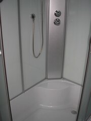 Neliseinäinen suihkukaappi Euroliux SO72-18 Fabric, vasen hinta ja tiedot | Suihkukaapit ja suihkunurkat | hobbyhall.fi