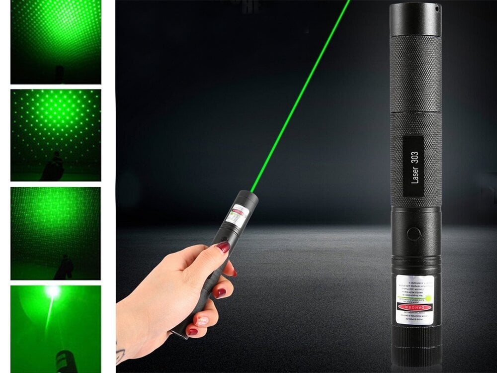 Laserosoitin, vihreä hinta ja tiedot | Kissan lelut | hobbyhall.fi