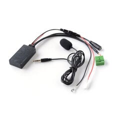 Auton Bluetooth 12Pin Music Audio AUX Adapteri Handfree Call Mic Kaapeli VW Golf 7 Passat Audi A3 A1 Q3 MIB alustan tarvikkeet hinta ja tiedot | USB-sovittimet äänentoistoon | hobbyhall.fi