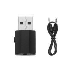 USB Bluetooth 5.0 -lähetinvastaanotin 3 in 1 EDR-sovitin televisioon PC-kuulokkeet Mini 3,5 mm AUX-stereo langaton Bluetooth-sovitin hinta ja tiedot | USB-sovittimet äänentoistoon | hobbyhall.fi