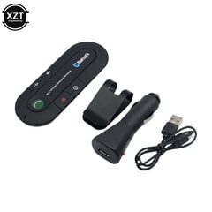 UUSI Kaiutinpuhelin 4.1+EDR Langaton Bluetooth-yhteensopiva Handsfree-autosarja MP3-musiikkisoitin USB Virta-äänivastaanotin Aurinkosuojakiinnike hinta ja tiedot | USB-sovittimet äänentoistoon | hobbyhall.fi