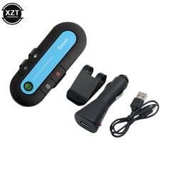 UUSI Kaiutinpuhelin 4.1+EDR Langaton Bluetooth-yhteensopiva Handsfree-autosarja MP3-musiikkisoitin USB Virta-äänivastaanotin Aurinkosuojakiinnike hinta ja tiedot | USB-sovittimet äänentoistoon | hobbyhall.fi