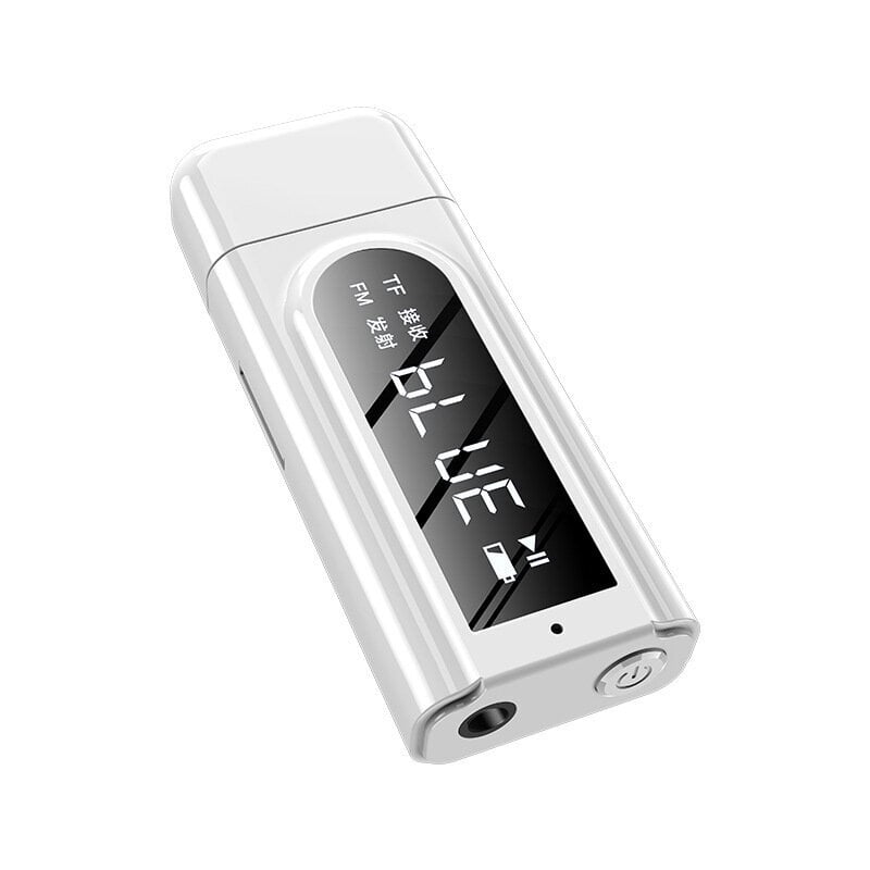 Bluetooth 5.0 -äänivastaanottimet lähetinsovitin USB-auto FM-Bluetooth-vastaanotin MP3 Play Aux Audio Dual Output Stereo Boombox hinta ja tiedot | USB-sovittimet äänentoistoon | hobbyhall.fi