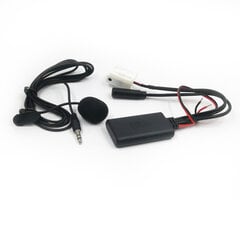 Autoradio RD4 Bluetooth-yhteensopiva Musiikki AUX Puhelinpuhelu Handsfree MIC Adapteri Peugeotille Citroen 12Pin hinta ja tiedot | USB-sovittimet äänentoistoon | hobbyhall.fi