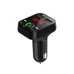 Auton Mp3 Bluetooth-vastaanotin Player Handsfree Soita Fm-kortin syöttölaite Usb-monitoimilaite Musiikki-USB-asemalla hinta ja tiedot | USB-sovittimet äänentoistoon | hobbyhall.fi