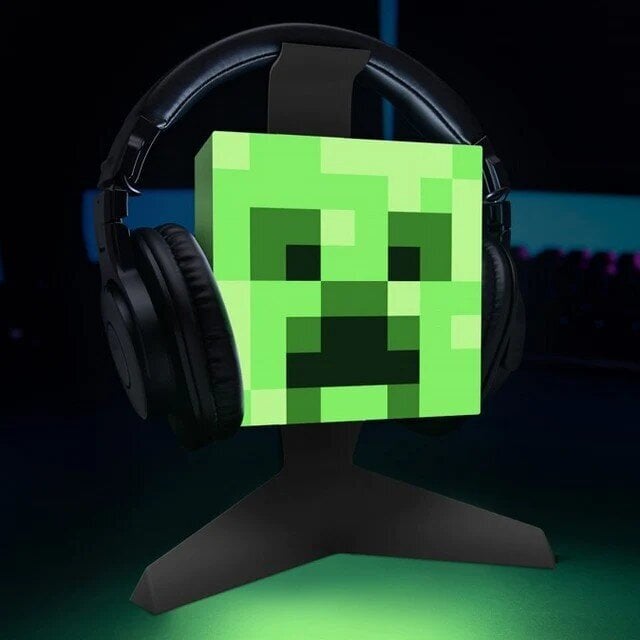 Minecraft Creeper -kuulokkeiden teline hinta ja tiedot | Pelikonsolitarvikkeet | hobbyhall.fi