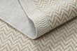 Matto ORIGI 3726 kerma - Zigzag litteä SISAL - nauha hinta ja tiedot | Isot matot | hobbyhall.fi