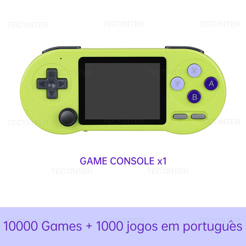 SF2000 3 tuuman IPS-näyttö Kädessä pidettävä pelisoitin Mini Kannettava videopelikonsoli Sisäänrakennettu 11000 Retro Games Handheld Game Console hinta ja tiedot | Pelikonsolit | hobbyhall.fi