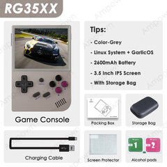 RG35XX Mini Retro Handheld Game Console 3,5" IPS 640*480 Screen Dual System Linux Garlic OS Kannettava videopelisoitin hinta ja tiedot | Pelikonsolit | hobbyhall.fi