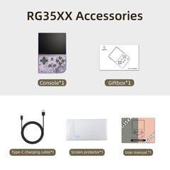 Rg35xx Mini Retro Handheld Game Console Linux OS System 3,5 tuuman IPS 640*480 Screen Game Player Videopelikonsoli hinta ja tiedot | Pelikonsolit | hobbyhall.fi