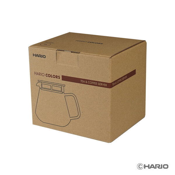 Hario - Amber Elegance tee- ja kahvipannu 600ml hinta ja tiedot | Kahvinkeittimen tarvikkeet | hobbyhall.fi