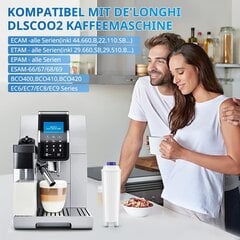 JORAIR Veden suodatin De'Longhi DLSC002 -kahvikoneille, 6 kpl. hinta ja tiedot | Jorair Kodinkoneet ja kodinelektroniikka | hobbyhall.fi