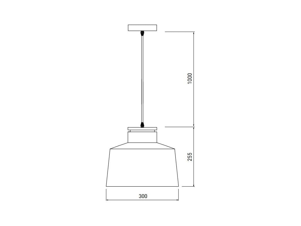 Riippuvalaisin MARGUS, 30 cm, valkoinen 3086 hinta ja tiedot | Riippuvalaisimet | hobbyhall.fi