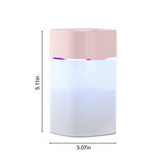 „Ilma kostuttaja 400 ml vaaleanpunainen“ hinta ja tiedot | Ilmankostuttimet | hobbyhall.fi