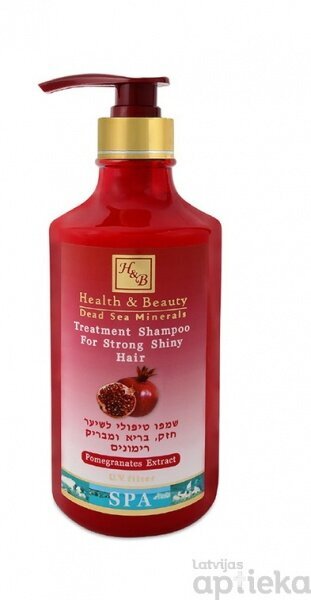 Vahvistava shampoo granaattiomenauutteella Health & Beauty, 780 ml hinta ja tiedot | Shampoot | hobbyhall.fi