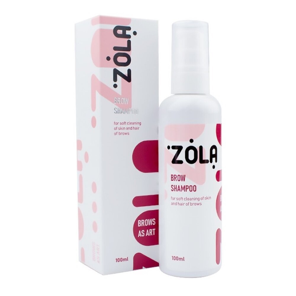 Zola kulmakarvashampoo, 100 ml hinta ja tiedot | Kulmavärit ja kulmakynät | hobbyhall.fi