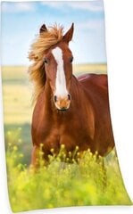 Herding Hevonen Kylpypyyhe lapsille, 75x150cm hinta ja tiedot | Pyyhkeet | hobbyhall.fi