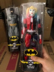 Harley Quinn 30 cm toimintahahmo, monivärinen, Harley Quinn, DC BATMAN hinta ja tiedot | Joulukoristeet | hobbyhall.fi