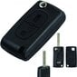 433MHz 2-painikkeinen Flip Remote Smart Key Peugeot Citroen Berlingo 207 208 307 308 407 408 3008 5008 CE0523 ASK Auton kauko-avain hinta ja tiedot | Lisätarvikkeet autoiluun | hobbyhall.fi