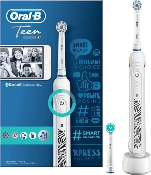 Oral-B Toothbrush Teen Rechargeable, For hinta ja tiedot | Sähköhammasharjat | hobbyhall.fi