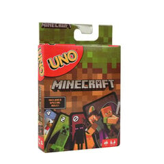 Minecraft UNO lautapelikortit hinta ja tiedot | Korttipelit, pokeri | hobbyhall.fi