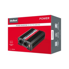 Muunnin 12V/230V 1000W kahdella saksalaisella pistorasialla hinta ja tiedot | Muuntimet ja invertterit | hobbyhall.fi