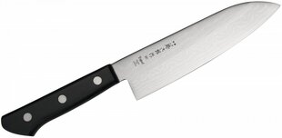 Tojiro Damascus Santoku veitsi 17 cm hinta ja tiedot | Veitset ja tarvikkeet | hobbyhall.fi