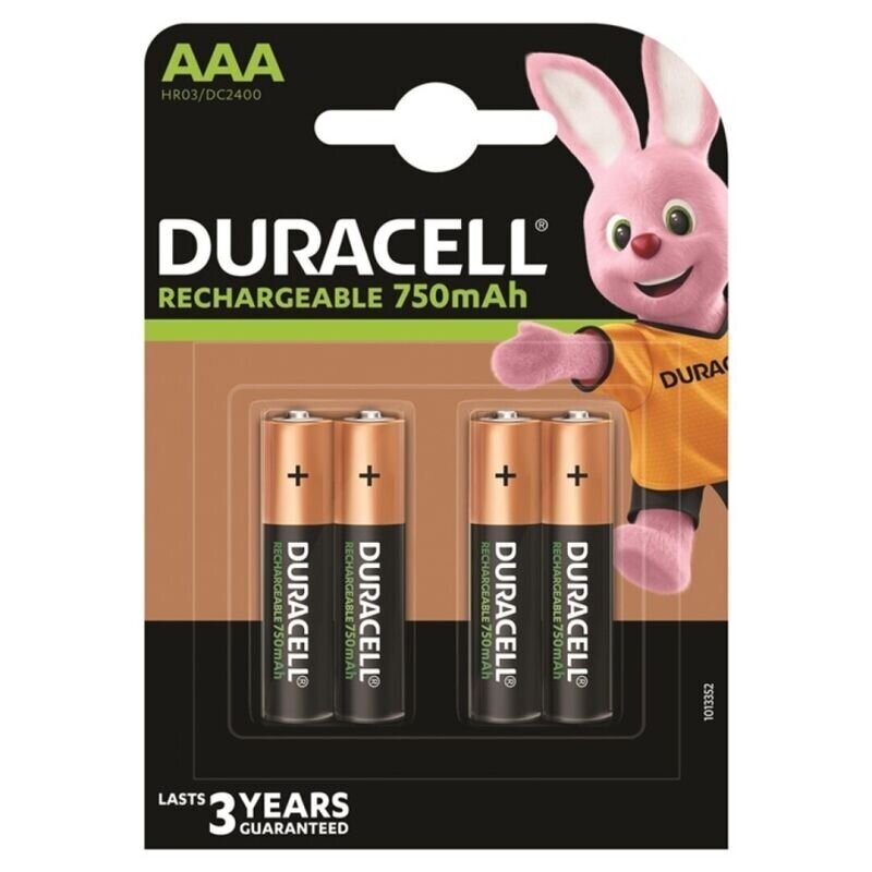 Duracell AAA (4pcs) hinta ja tiedot | Paristot | hobbyhall.fi