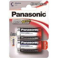 Panasonic Everyday Power -akku LR14EPS / 2B hinta ja tiedot | Paristot | hobbyhall.fi